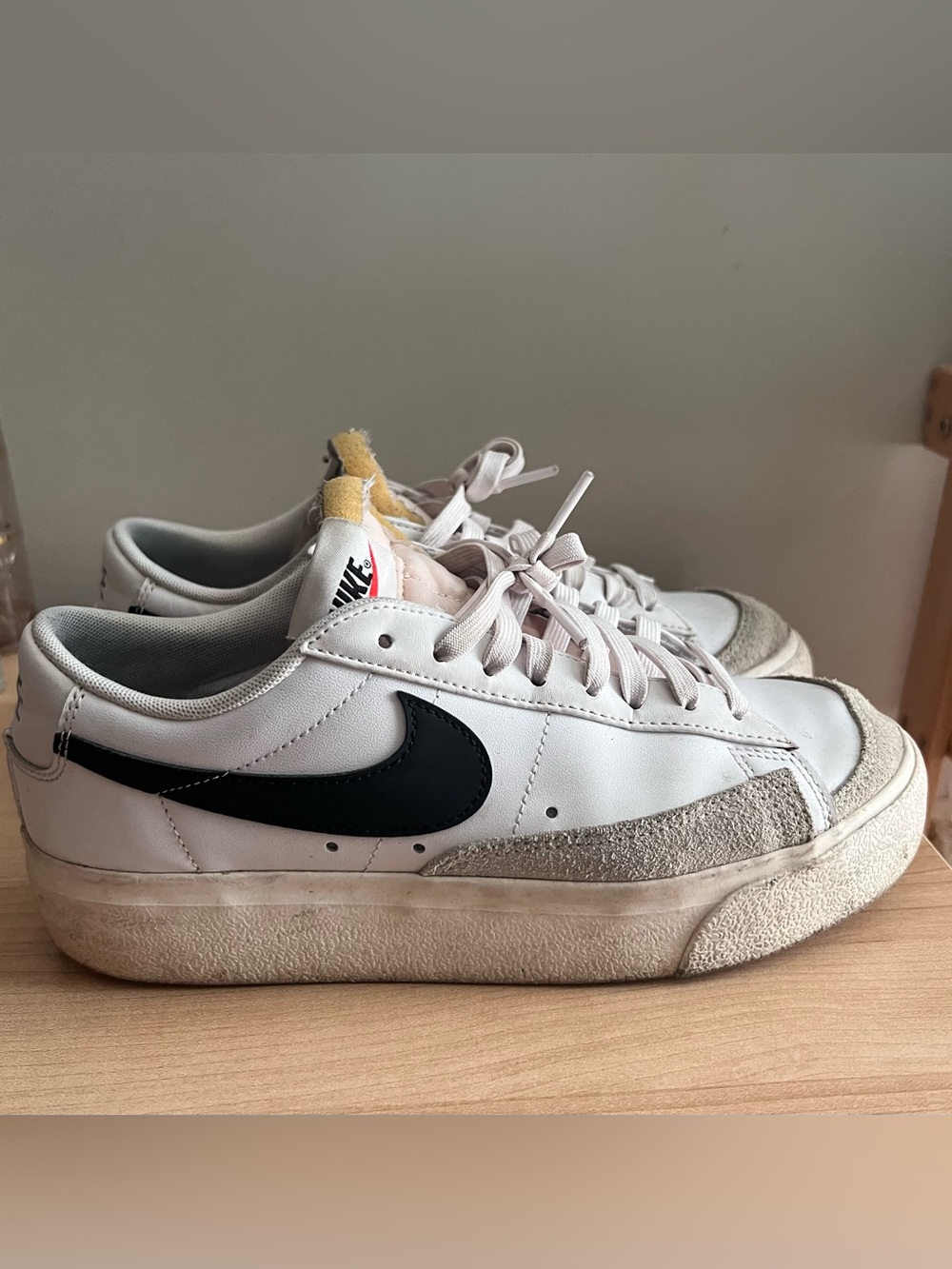Nike blazer low platform